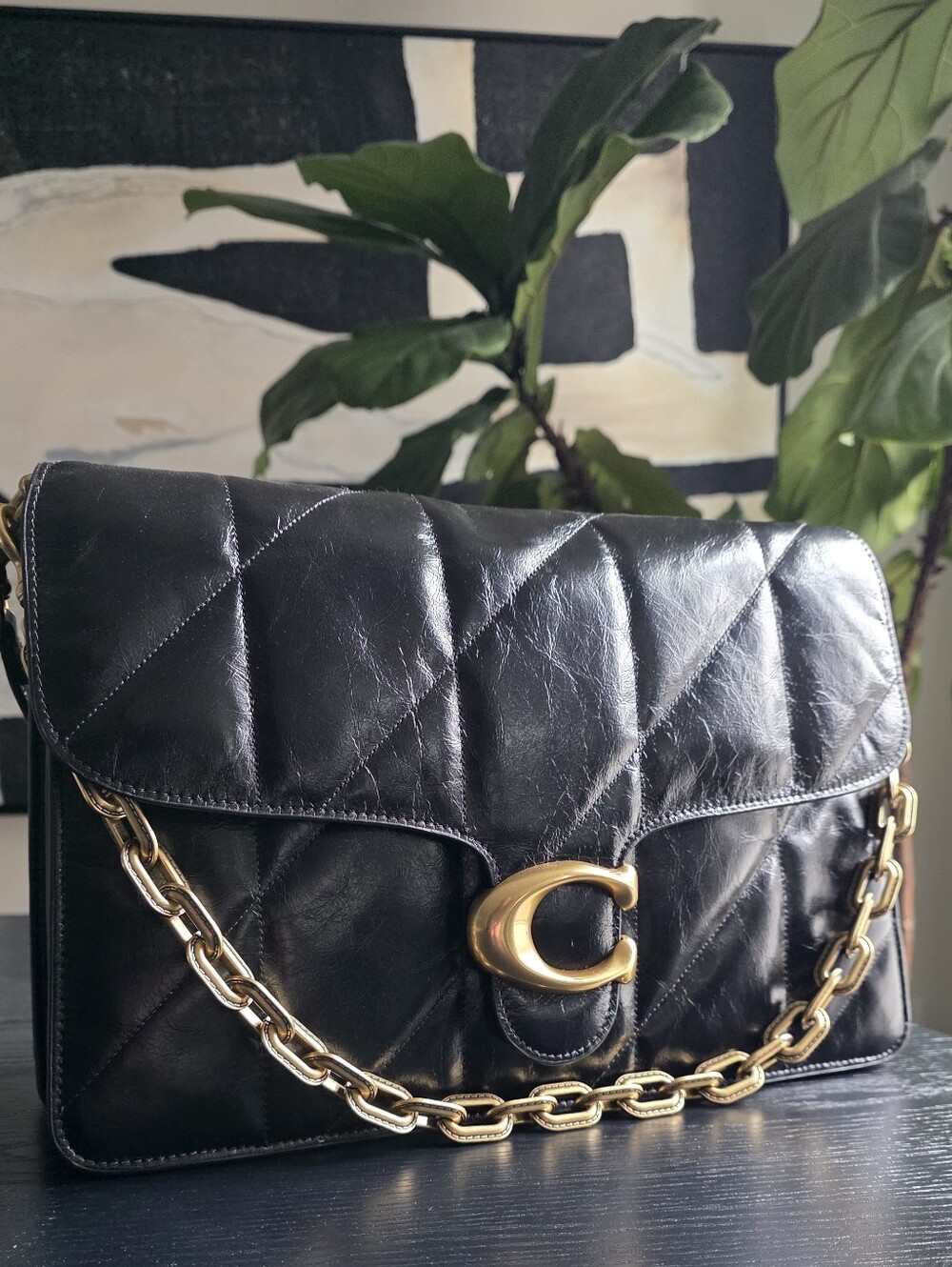 Coach Quilted Tabby 35 NWOT